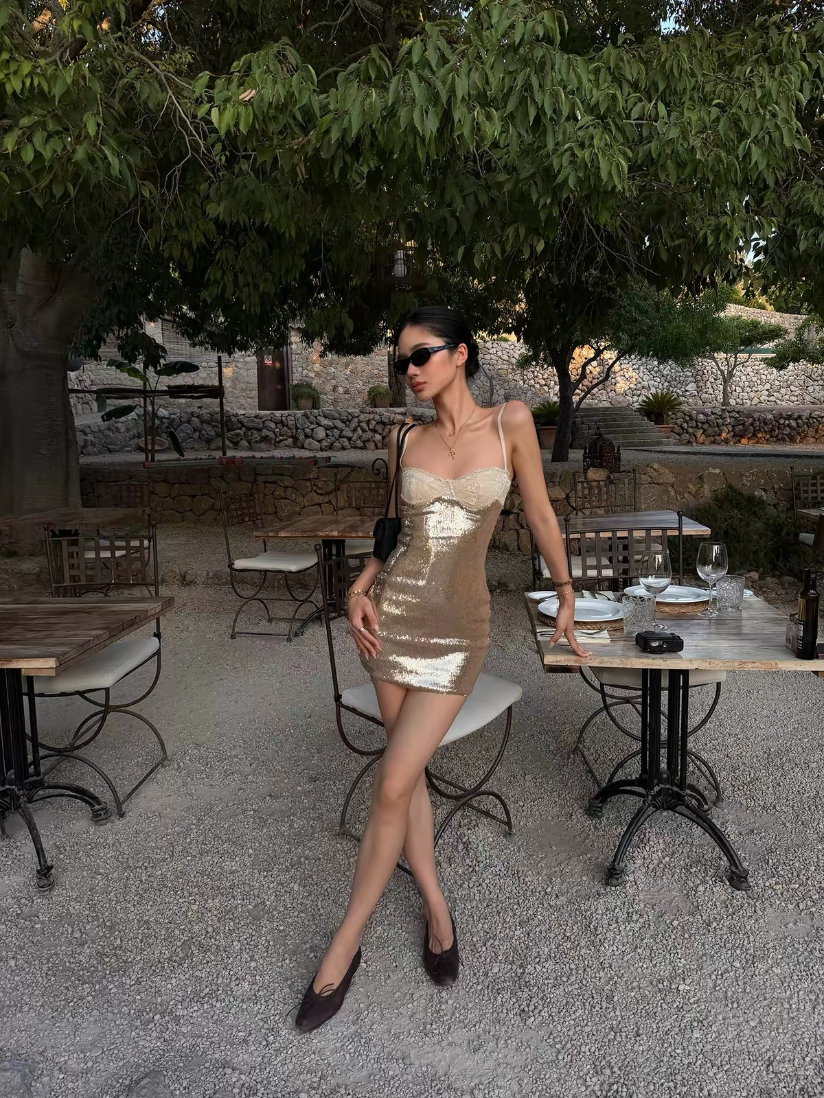 Aveline® Lumière Sequin Mini Dress