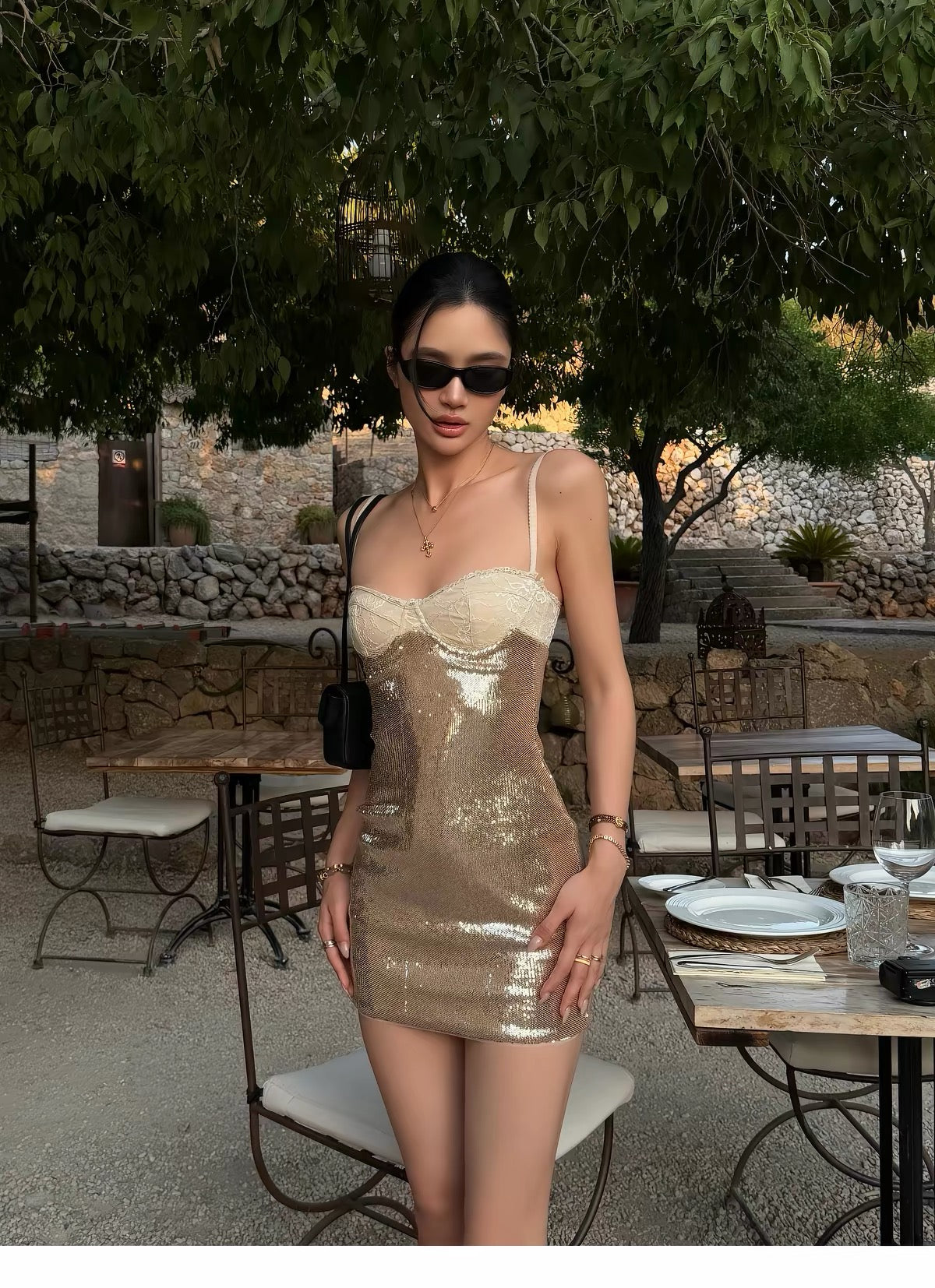 Aveline® Lumière Sequin Mini Dress